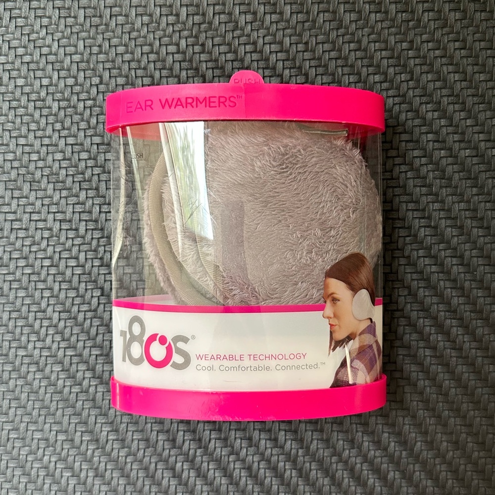 180s Gray Ear Warmers